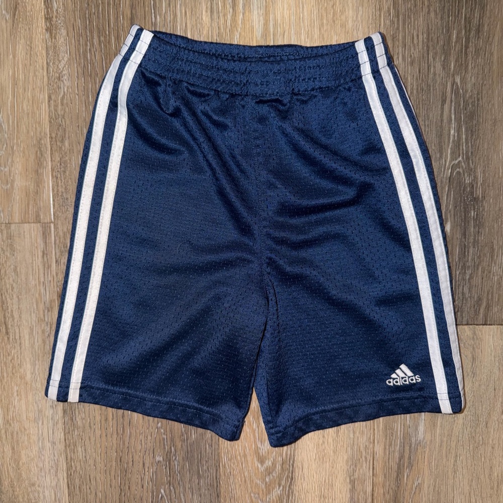 Adidas Youth Navy Athletic Shorts